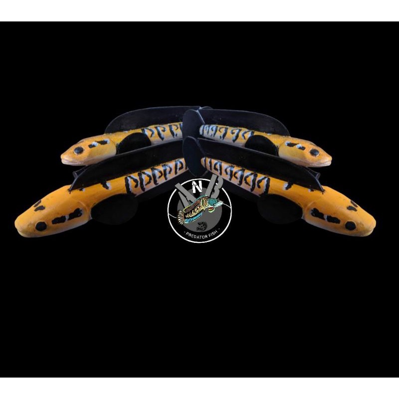 Patung channa penggoda yellow sentarum mainan channa