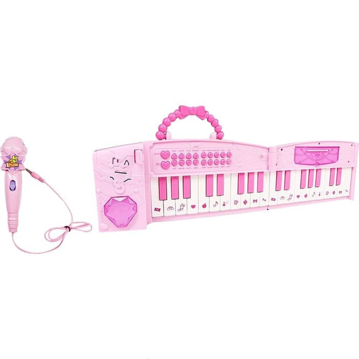LLYSS322 Mainan Edukasi anak Portable Folding Piano Piano Lipat Praktis