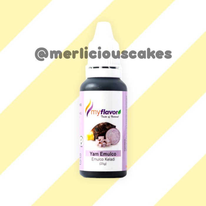 

My Flavor Yam Ubi Emulco Perasa dan Pewarna Makanan