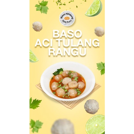 

Baso Aci Tulang Rangu (Bacitul)