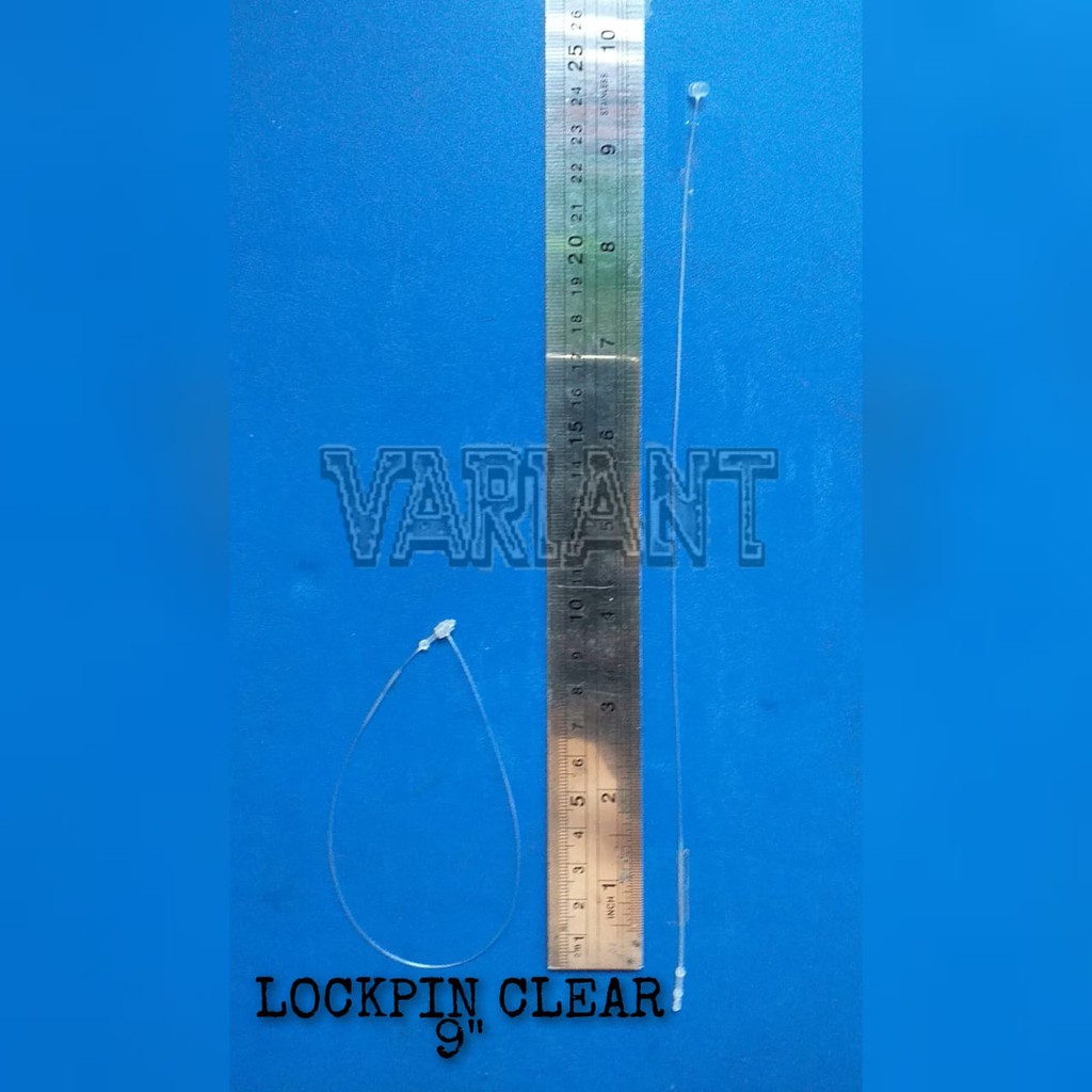 

LOOP TAG LOCKPIN LOCK PINS LOCKPINS LOOPPINS STRINGPINS CLEAR 9