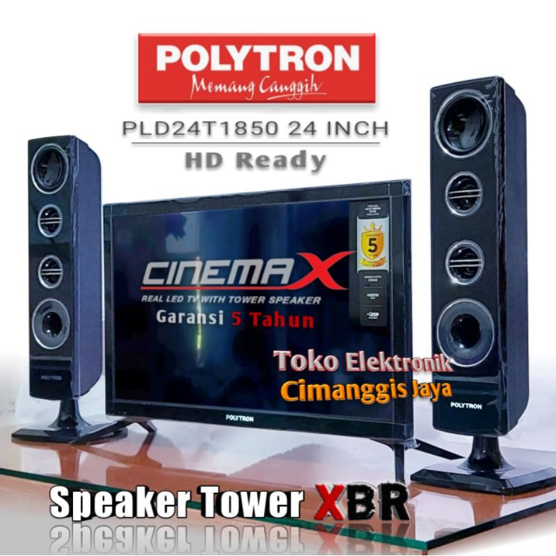 TV LED POLYTRON 24 INCH CINEMAX