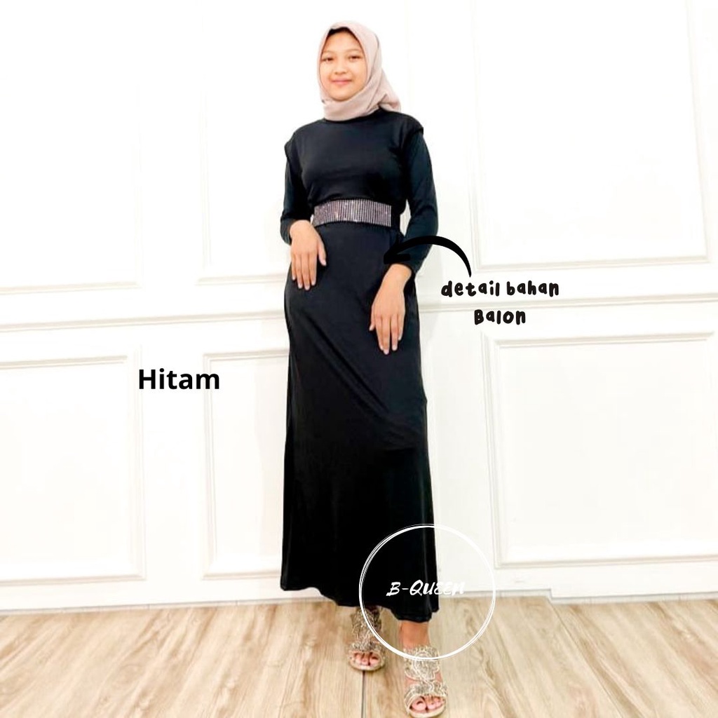 INNER DRESS SPAN SIZE M L XL XXL / GAMIS MANGSET TANPA LENGAN / INNER DRESS SLEEVELEES / INNER DREES TURLENECK TERMURAH (COD )