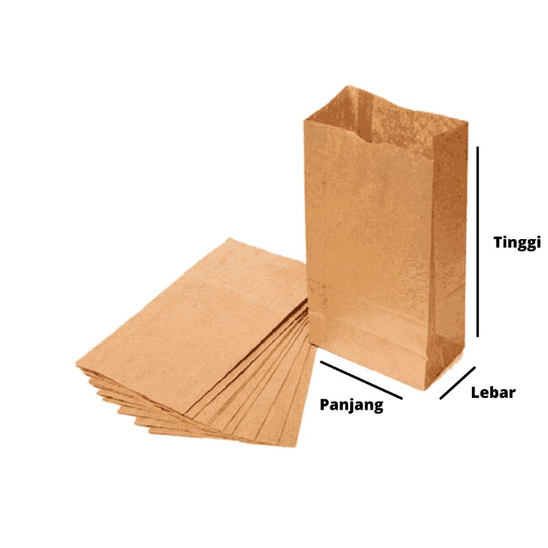 

PAPERBAG POLOS (UKURAN A, B, C) READY