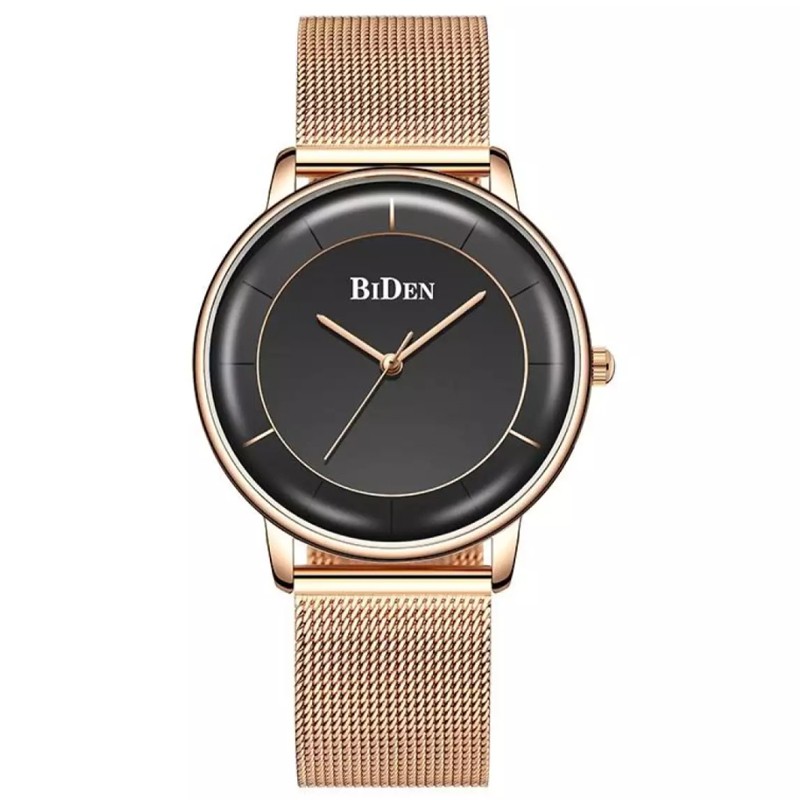Biden Watch 0208 Unisex Gold Jam Tangan Original