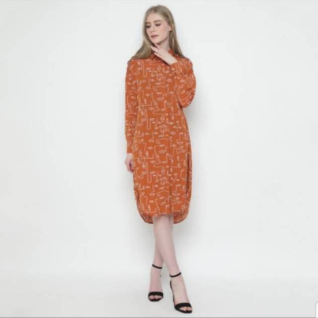 Dress monki orange