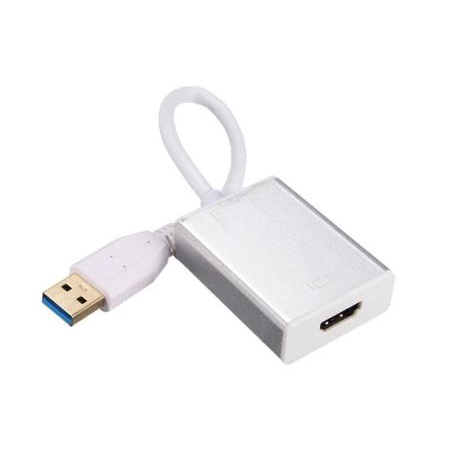 Usb3.0 to hdtv converter adapter NB 1080p full hd for pc cpu laptop macbook - Konverter usb 3.0 male to Hdtv female FHD
