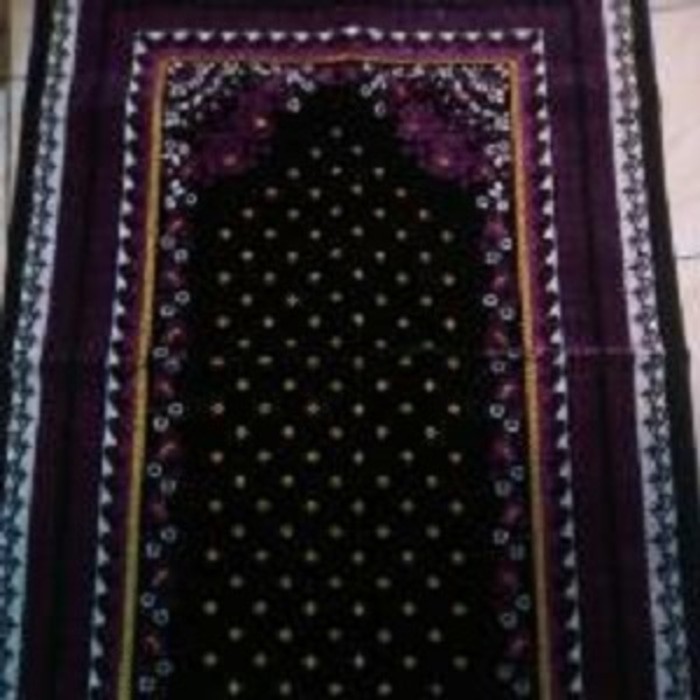 Terlaris Sajadah Turki Alif Gold Spigel