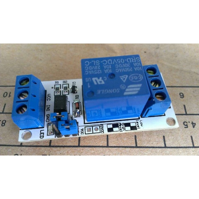 HQ 1 relay module 5v with opto isolation supports HIGH &amp; LOW trigger