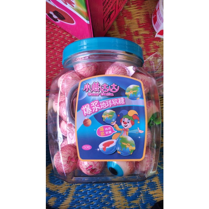 

(1PCS)Trolli HALAL Earth Plan Chewy Gummy - Permen Trolly Jelly Gummy - Planet / Permen Trolli Jelly Gummi Viral (18,8gr)