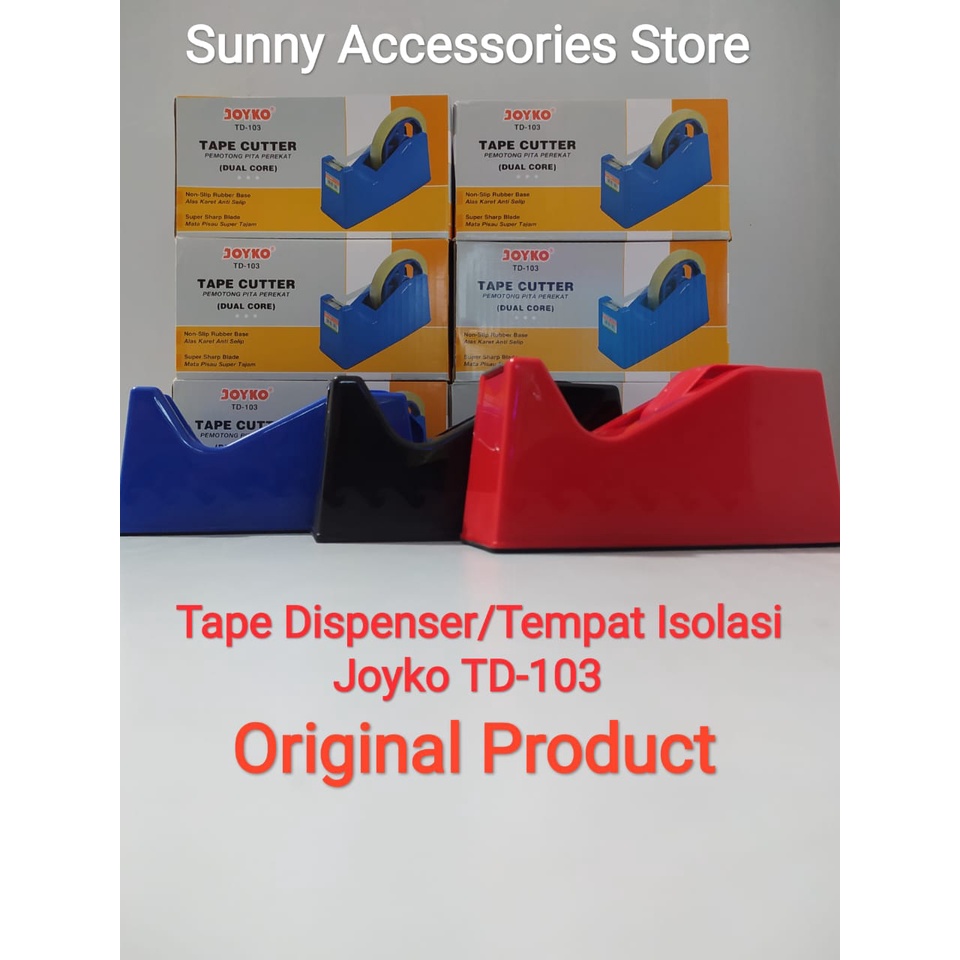 

Tape Dispenser/Tempat Isolasi Joyko TD-103 Original Product