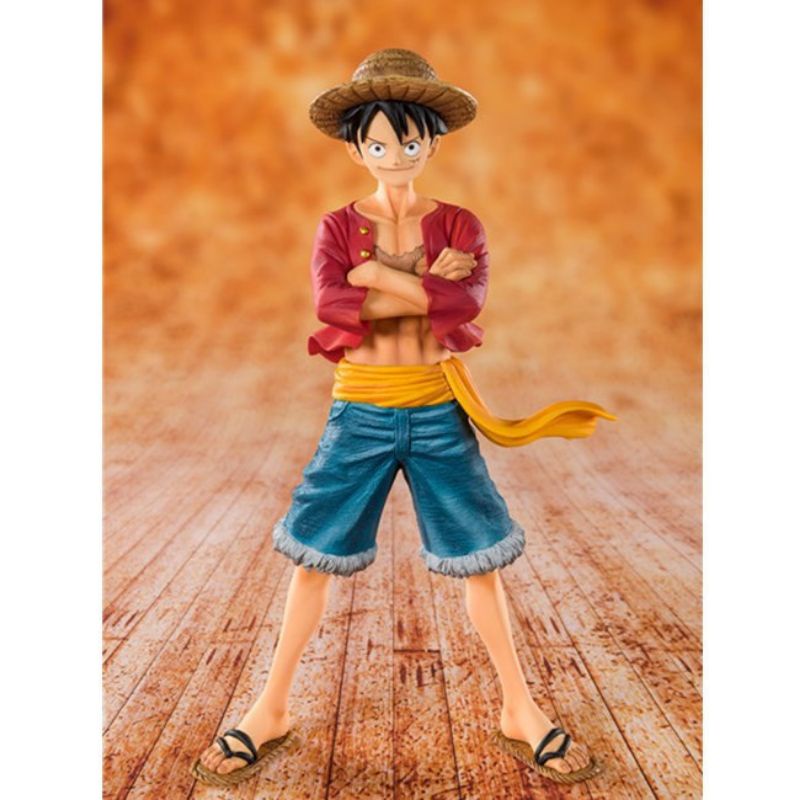 figure luffy 20th action figure one piece thousand sunny kapal going merry figure shanks movie red o
