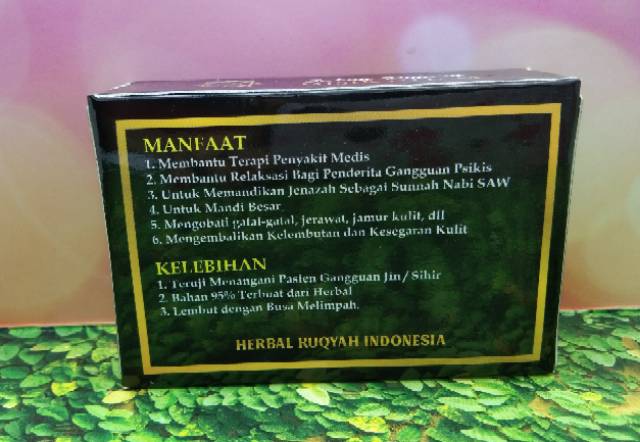 Sabun Bidara misik hitam 100% murni original sabun herbal bidara misik hitam