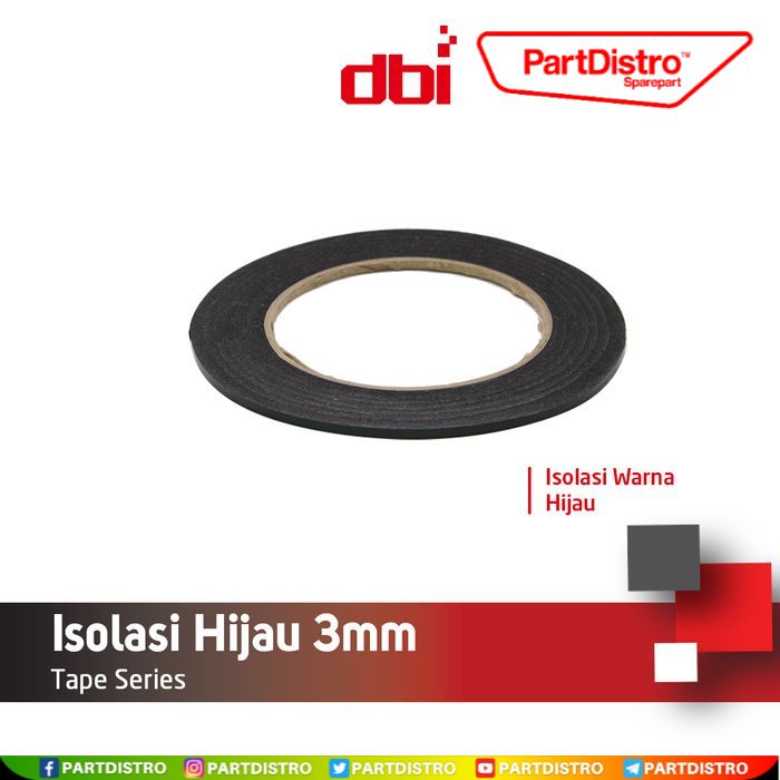 

ISOLASI WARNA HIJAU 3MM