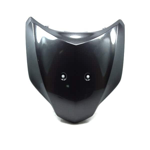 Cover Front Top Cover belakang plat nomor Hitam Metallic – Supra X 125 Helm In 64500KYZ900ZA