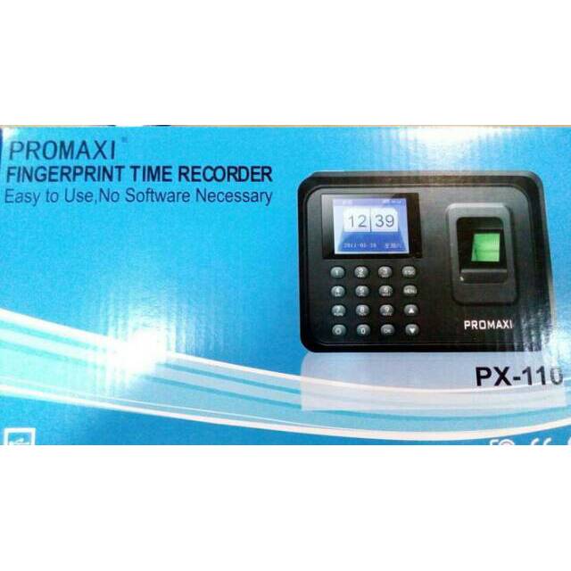 PROMAXI PX-110NEW COVER-Mesin Absen/Absensi Sidik Jari/Finger Scan #Best Product &amp; High Quality  #OR