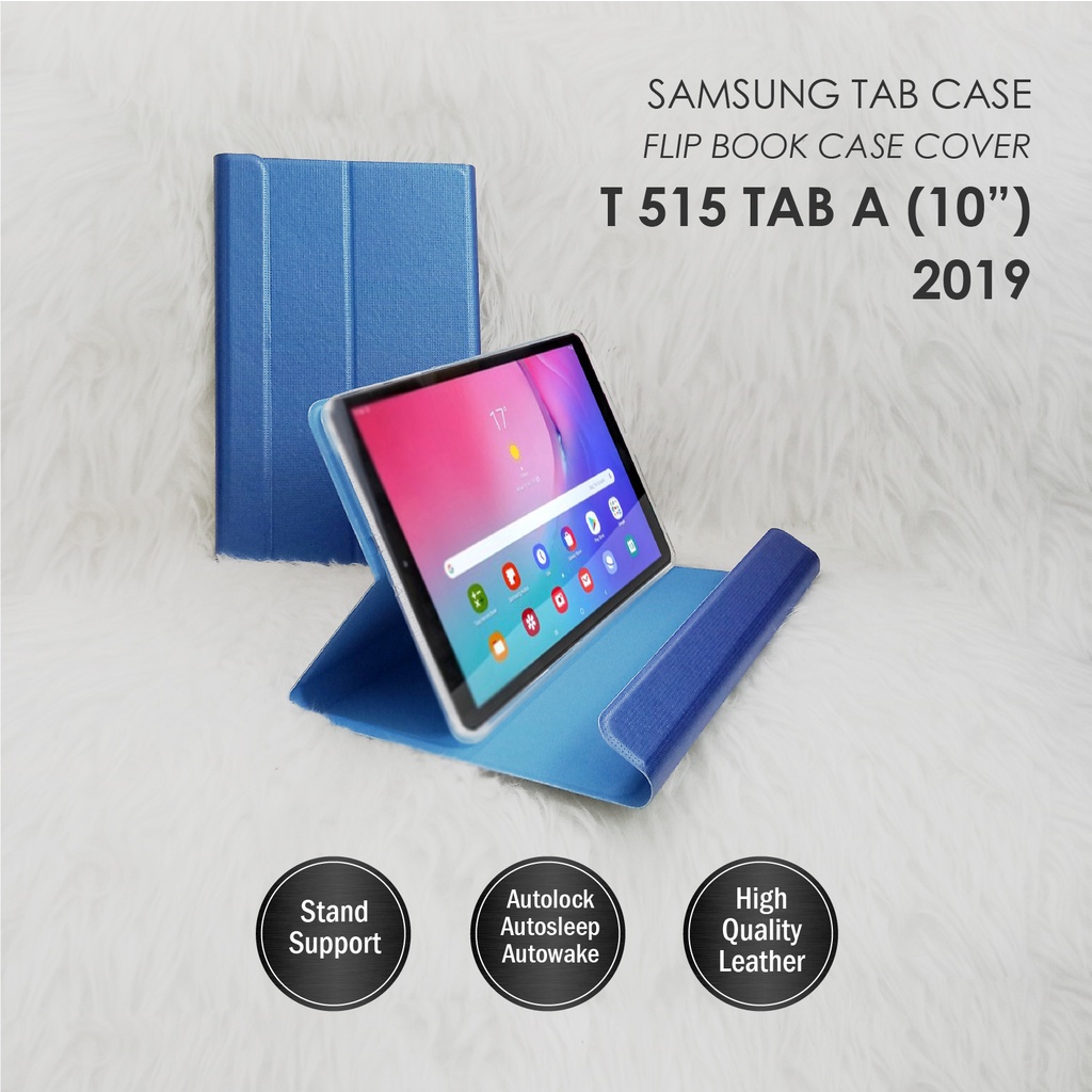 SAMSUNG TAB CASE A 10 INCH T515 2019 FLIP BOOK CASE COVER