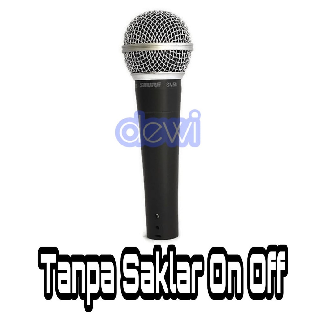 MIC BETA 58A SK (SAKLAR ON OFF) BETA58A SK / MIC BETA 58A LC (TANPA ON OFF) BETA58A  LC