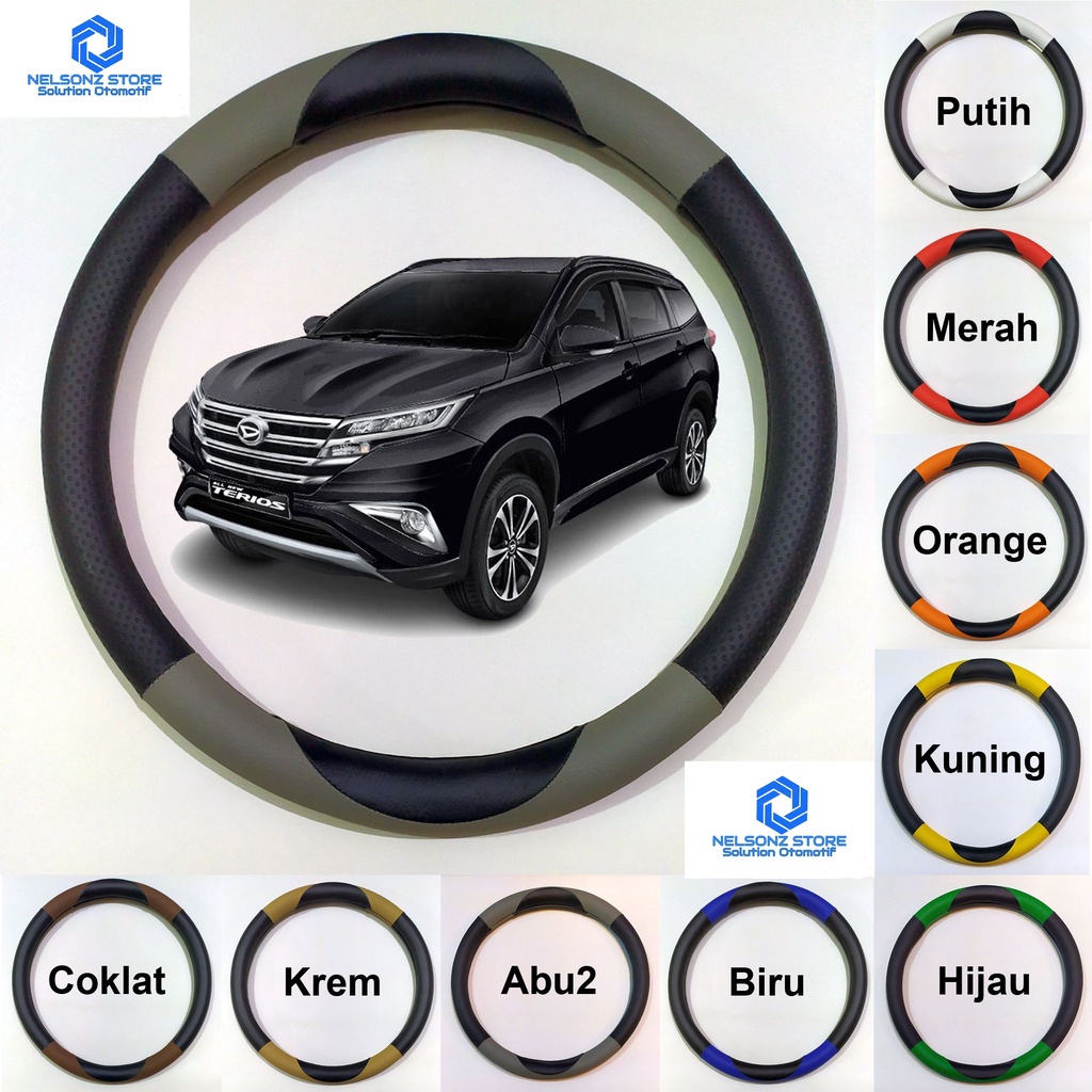 Cover Stir Terios Sarung Setir Daihatsu All New Terios Cover Steer Eternal Aksesoris Mobil Interior 