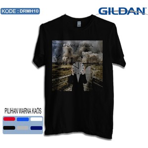 Kaos Dream Theater Time , Tag Kaos Gildan Softstyle