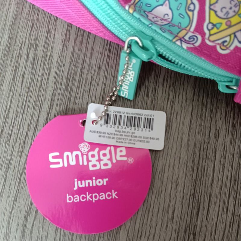 Tas Smiggle junior backpack