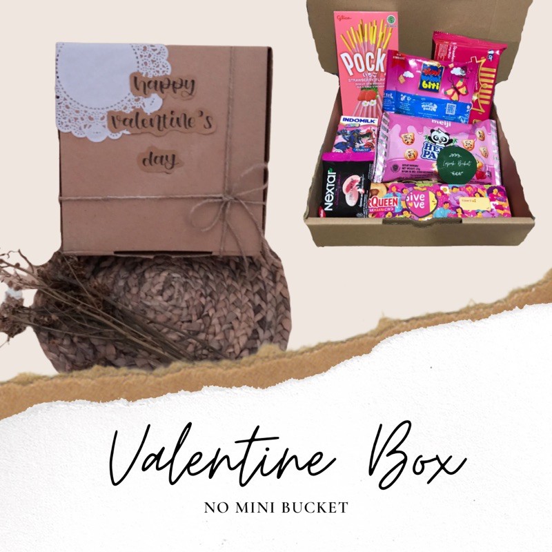 

Valentine Box, Snack Box Valentine, Gift Box valentine | Hadiah Ulang tahun, Anniversary, Wisuda