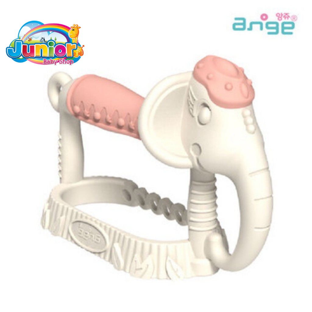 Ange 3D Giraffe &amp; Elephant Bracelet Teether