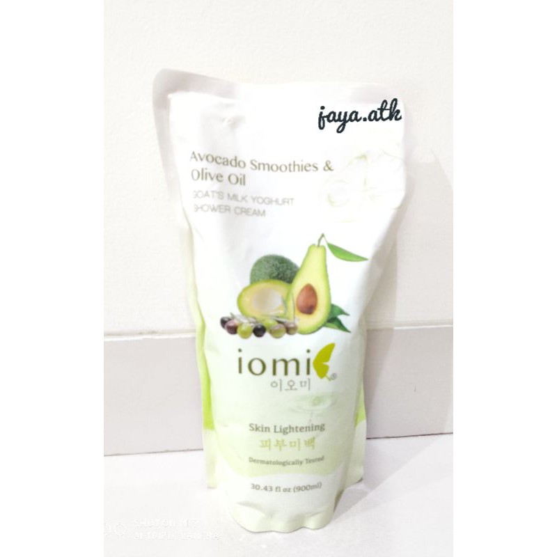 SABUN MANDI CAIR IOMI KOREA EKSTRA LEMBUT 900ML REFILL POUCH BODY WASH YOGHURT SHOWER CREAM