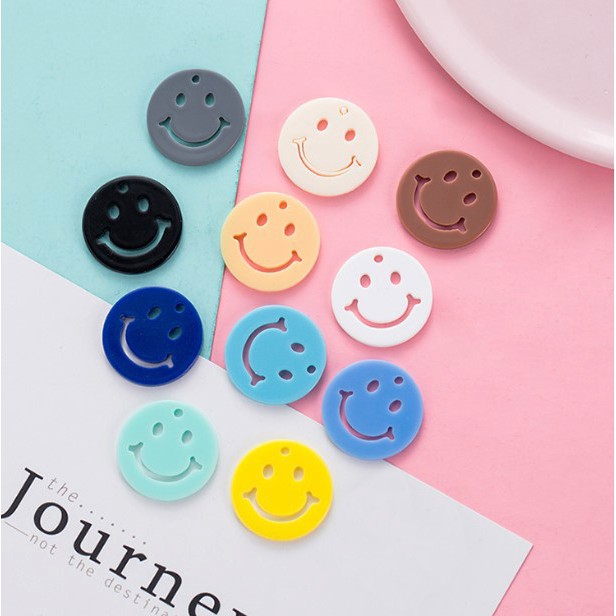 [DIY Aksesoris] Smile Smiley Pendant Strap Mask / Gantungan Masker