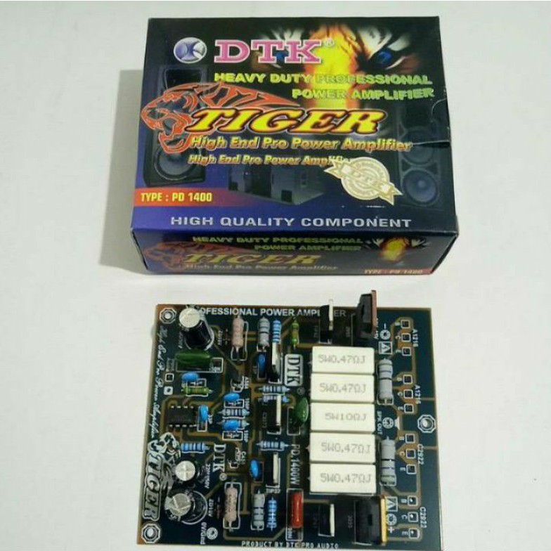 Kit PA DTK PD 1400 Mono Tiger 1400W