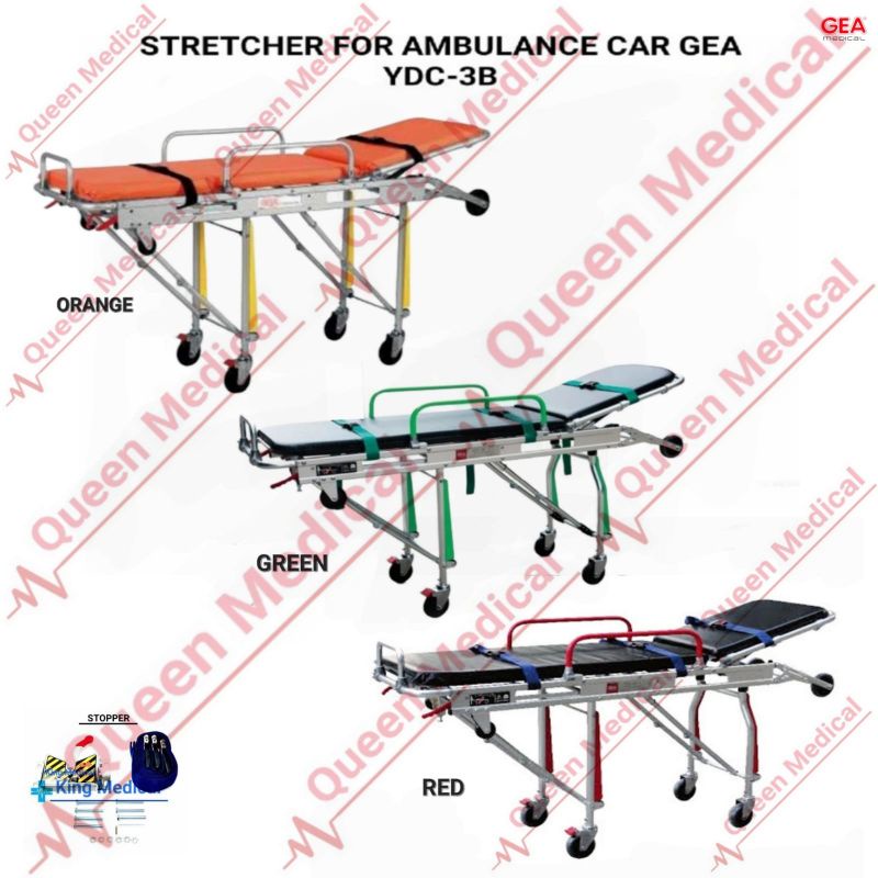 Stretcher For Ambulance Car GEA YDC-3B Tandu Ambulan GEA YDC 3 B YDC3B
