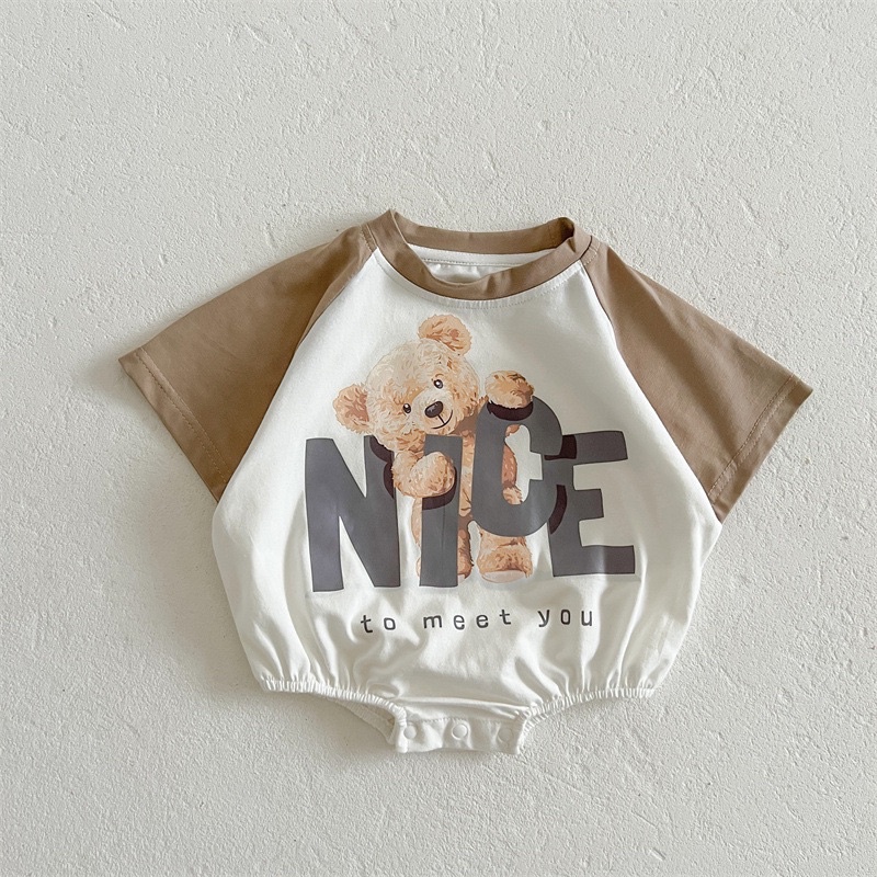 Nice teddy romper bayi