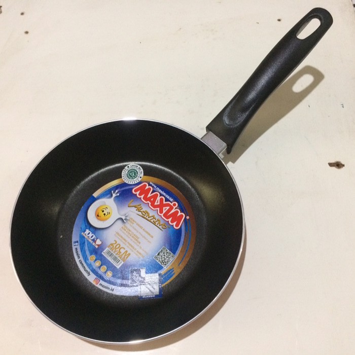 Maxim Valentino Frypan 20cm Wajan Penggorengan Teflon Fry Pan 20 cm