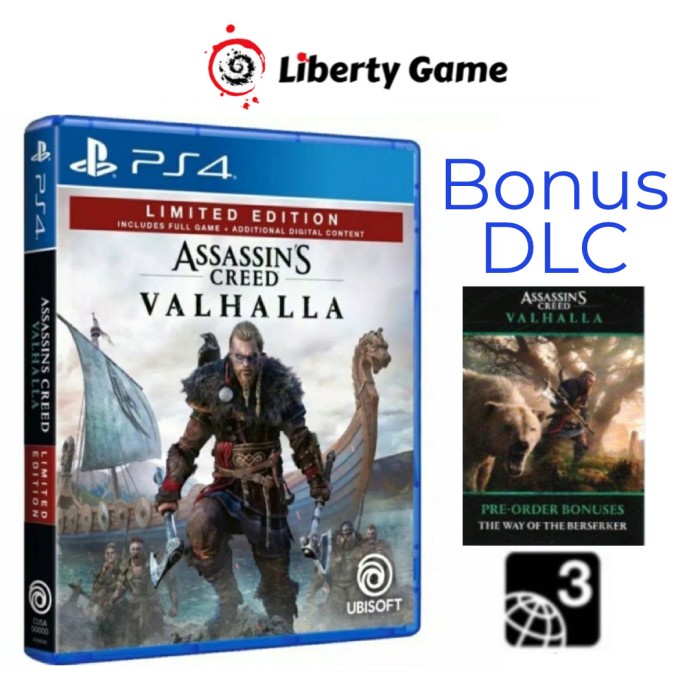 PS4 Assassins Creed Valhalla Limited Edition