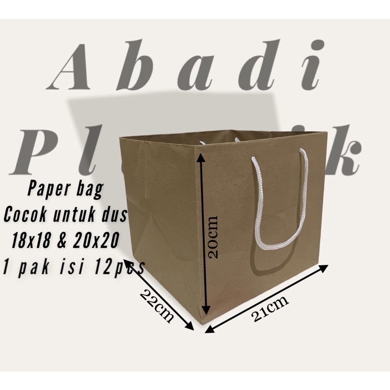 

PAPER BAG DUS NASI/ TAS KERTAS BOX NASI UKR 18 & 20