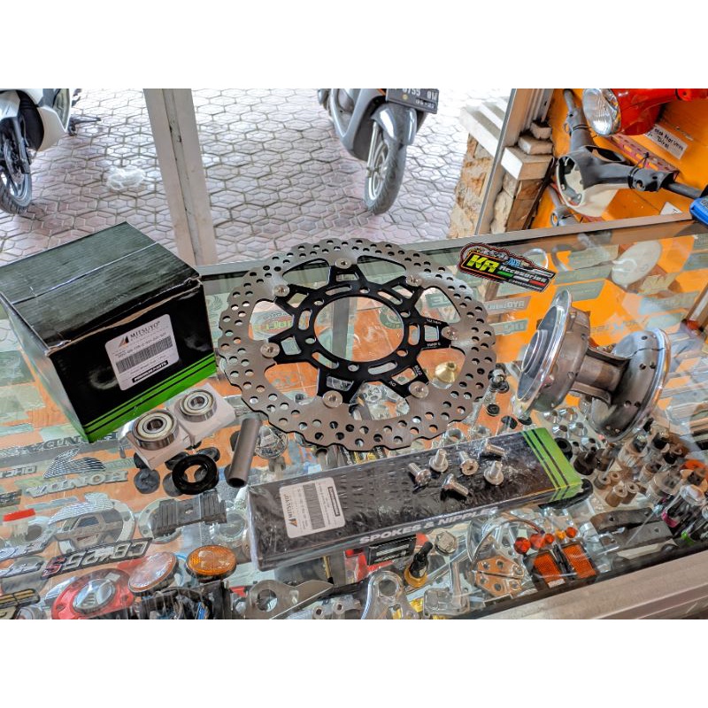 tromol trombol depan KLX D-Tracker dtracker set by mitsuyo PNP cb gl mp tiger ninja