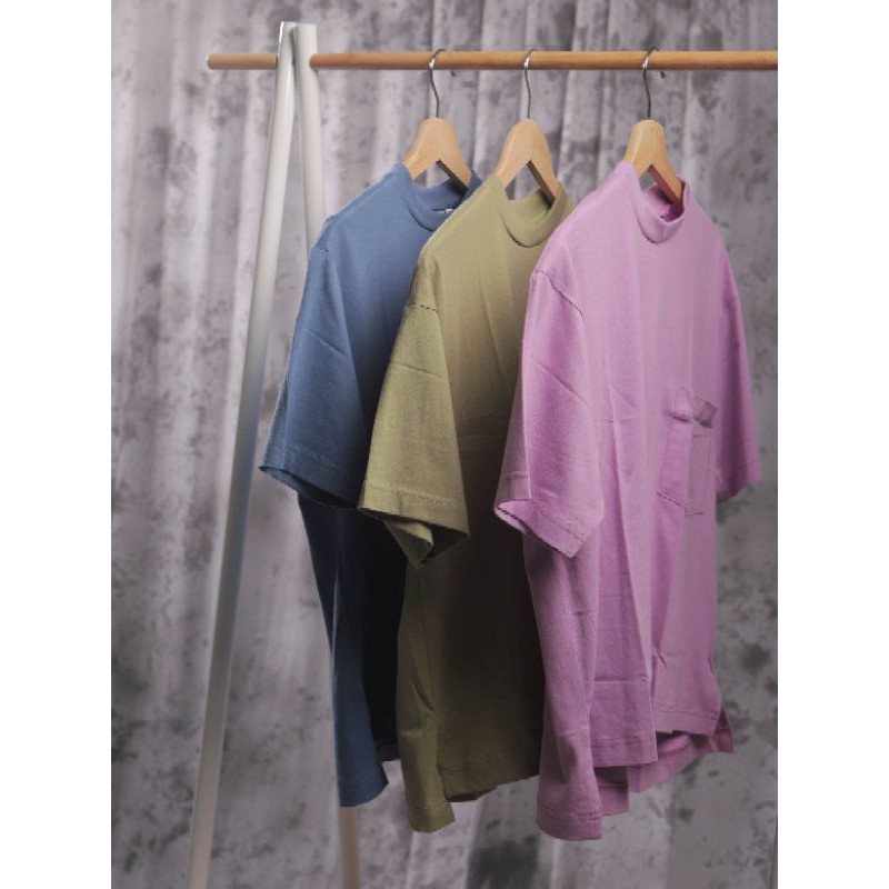 Oversized crew neck T Shirt/ Kaos Polos Oversized