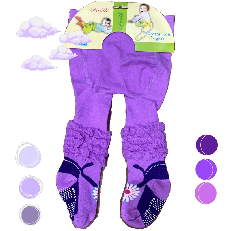 *NEW* Legging Kaos Kaki Tutup Kaki Bayi Perempuan 0-6 Bulan
