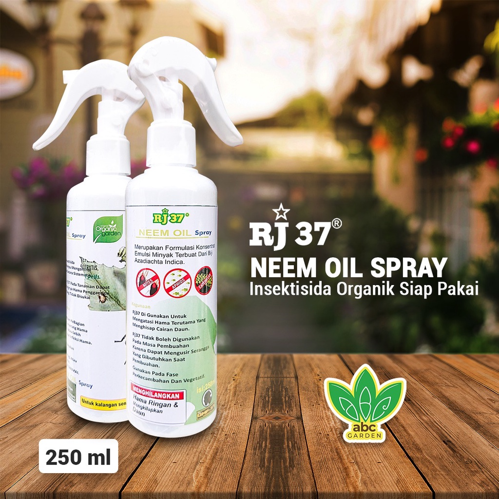 [Spray] RJ 37 Neem Oil Insektisida Organik Langsung Pakai Usir Hama Berat