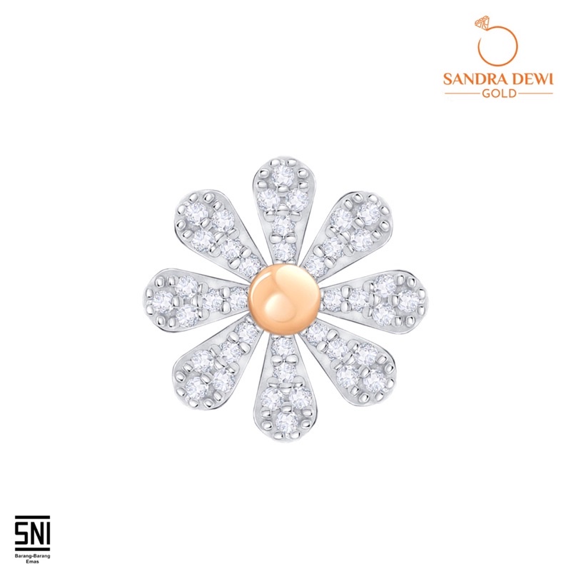 Liontin SDW Gold Daisy Collection #PD200369