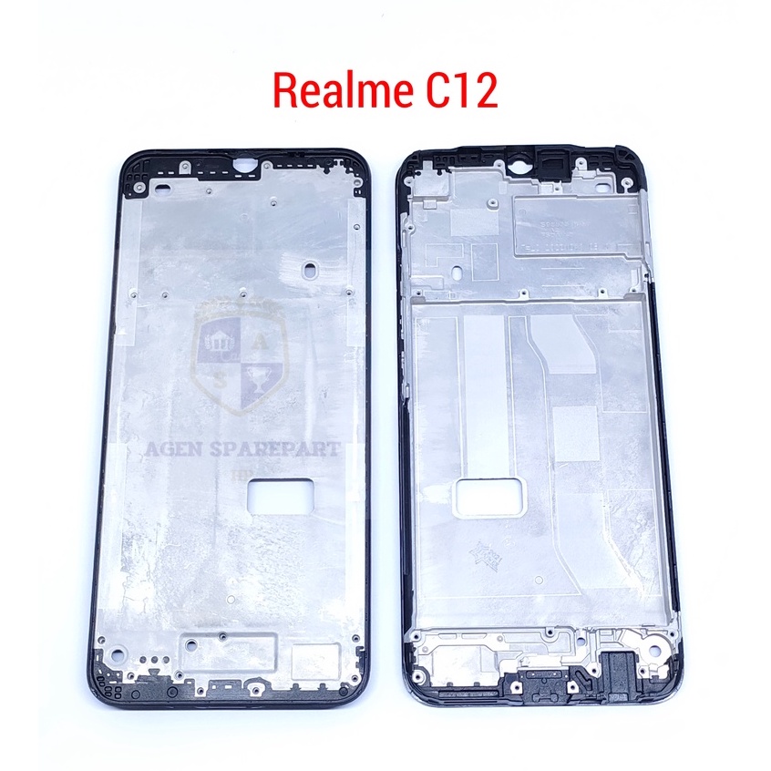 FRAME LCD - TULANG LCD - TATAKAN LCD REALME C12 - REALME C15