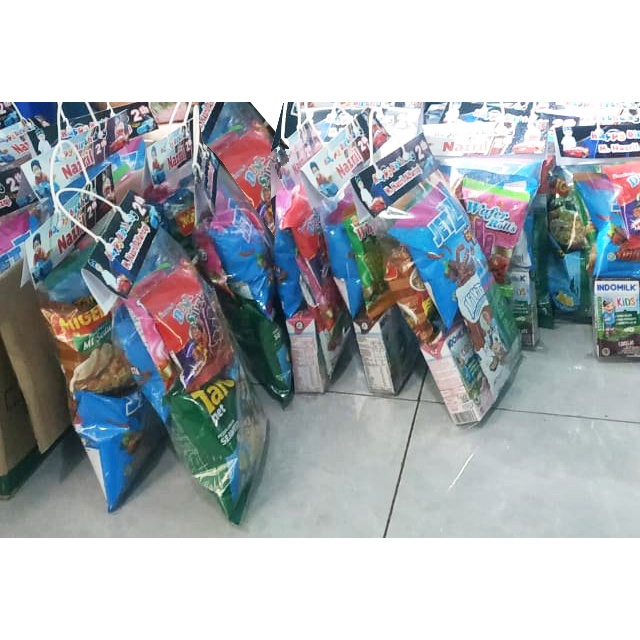 

Tas ultah plastik karakter