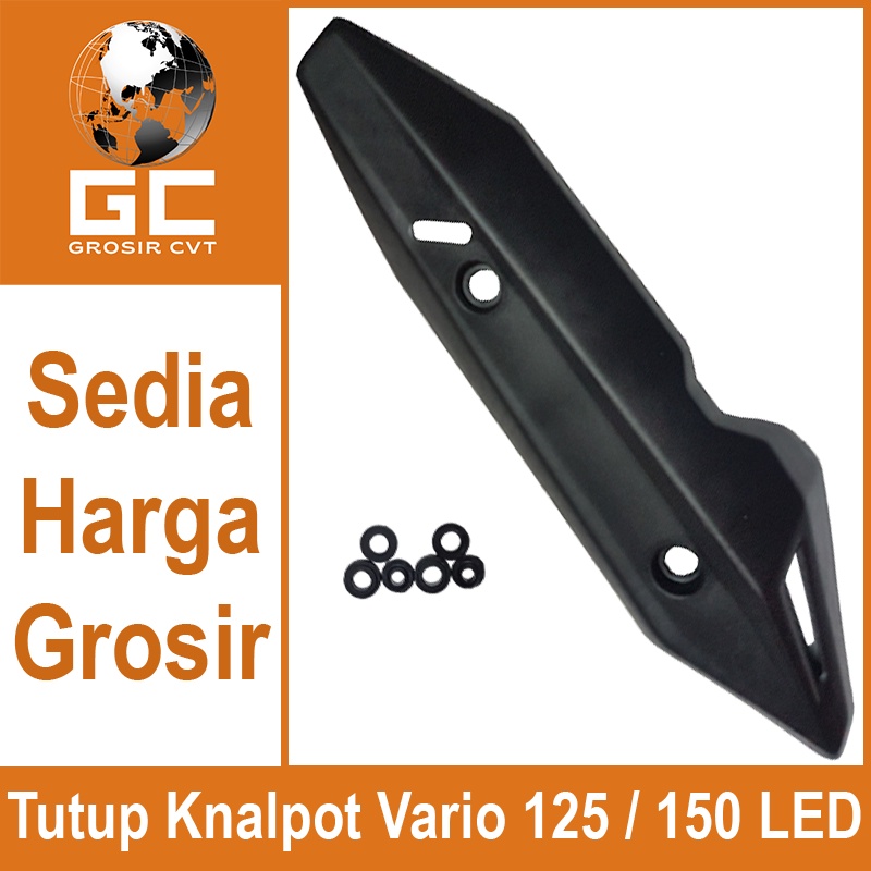 Tutup Cover Tameng Knalpot Honda Vario 125 150 Fi ESP LED Maticking