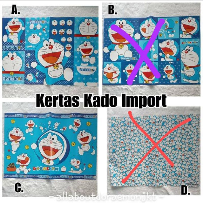 

Kertas kado doraemom