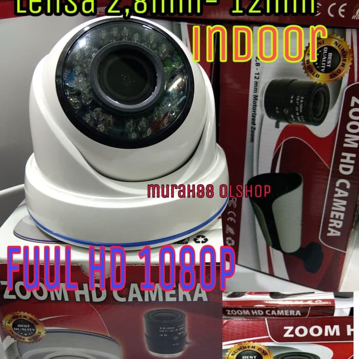 CCTV ZOOM INDOOR AHD LENSA 2,8MM -12MM 1080P 75 zm 233