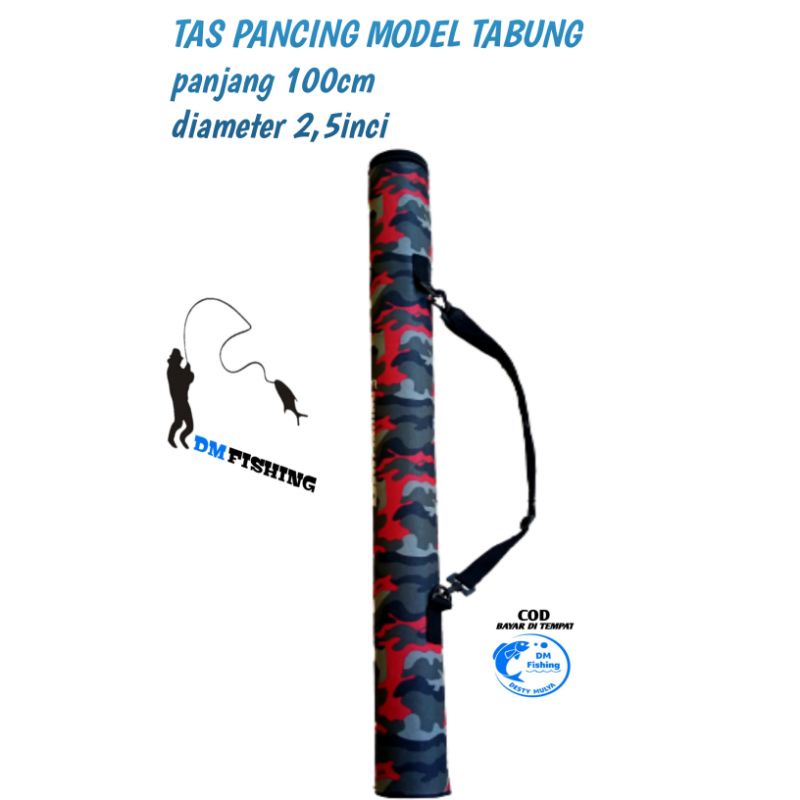 TAS PANCING MODEL TABUNG PANJANG 100CM DAN 120CM DIAMETER 2,5 INCI