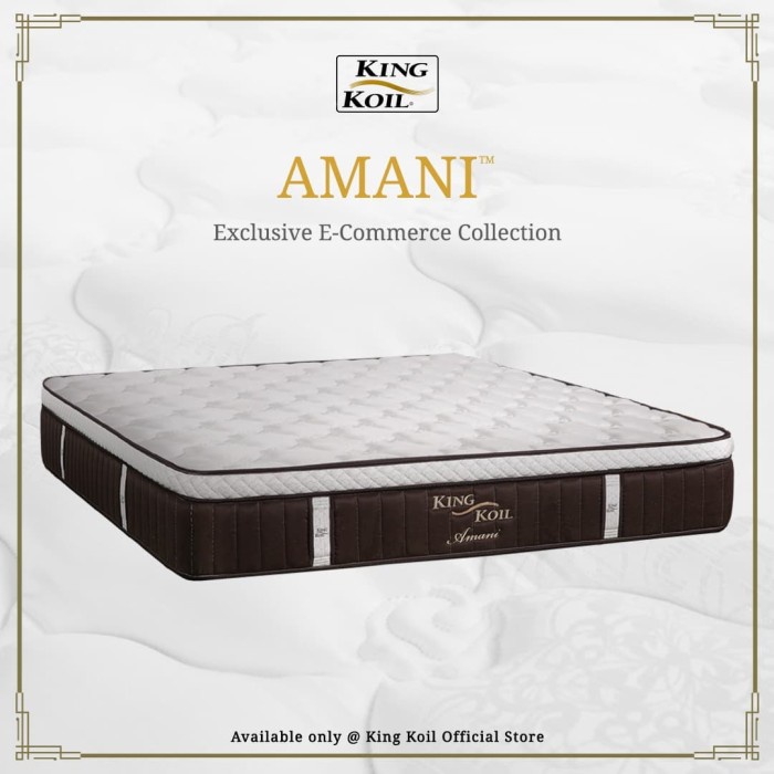 King Koil Kasur Springbed Amani - 100x200
