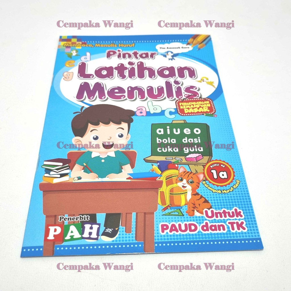 

buku pintar latihan menulis 1a - buku latihan belajar menulis anak tk