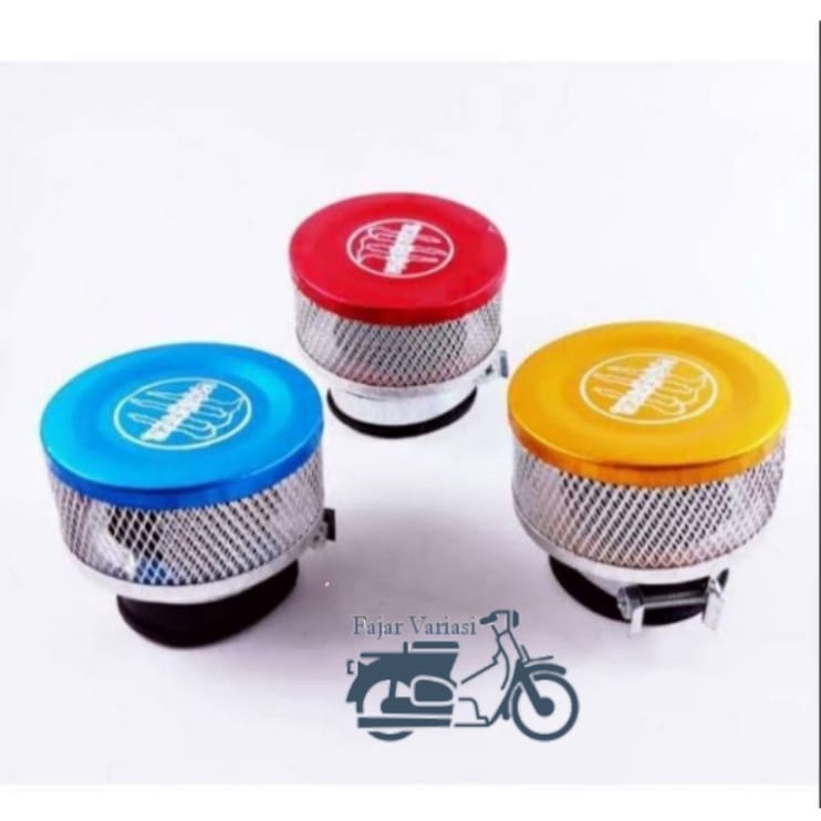 Saringan Filter Karburator monstel / smile Filter Udara / Tutup Karbu Variasi
