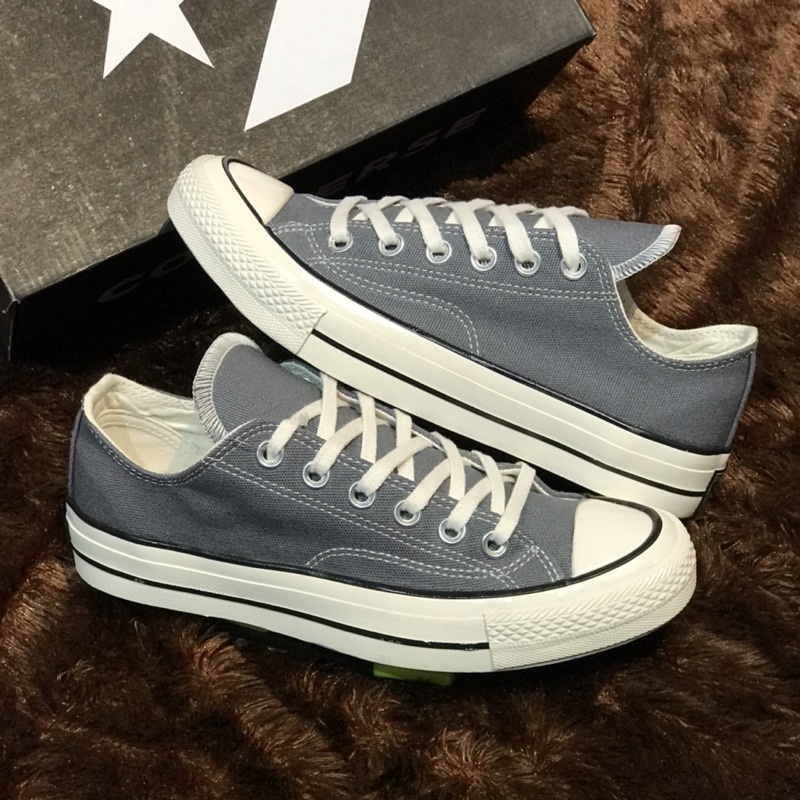 (COD) SEPATU CONVERSE 70S GREY ABU LOW GREAT ORI